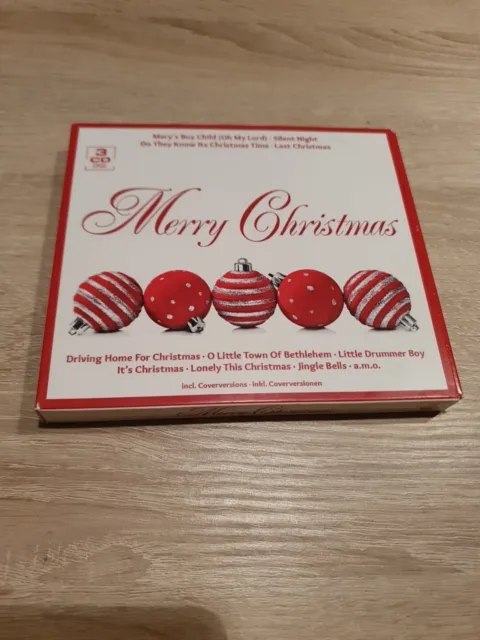 Merry Christmas 3cds , Weihnachtslieder, Cd, inkl Coerversionen