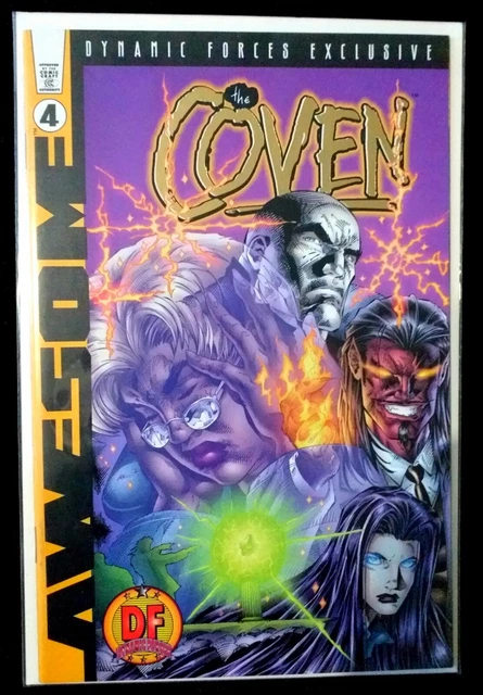 The Coven #4 *Dynamic Forces Excl Gold Foil Cover w/COA* 1997 Awesome Comic NM
