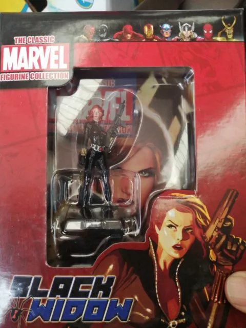 Black Widow The Classic Marvel Figurine Collection Statuetta Nuova Eagle Moss