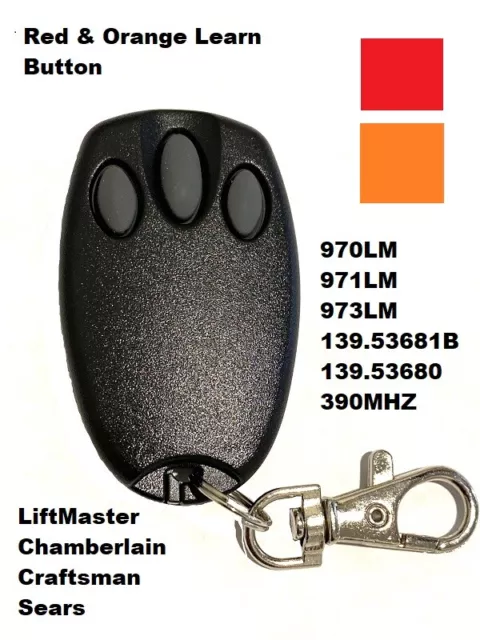 LiftMaster Replacement Garage Door Opener Mini Remote Control 41A5021 390MHZ