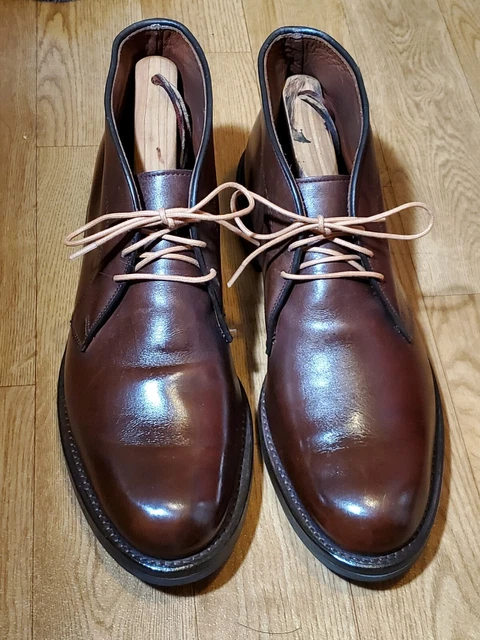 ALLEN EDMONDS MALVERN Chukka Boots 9E wide Brown Calf $75.00  display picture 2