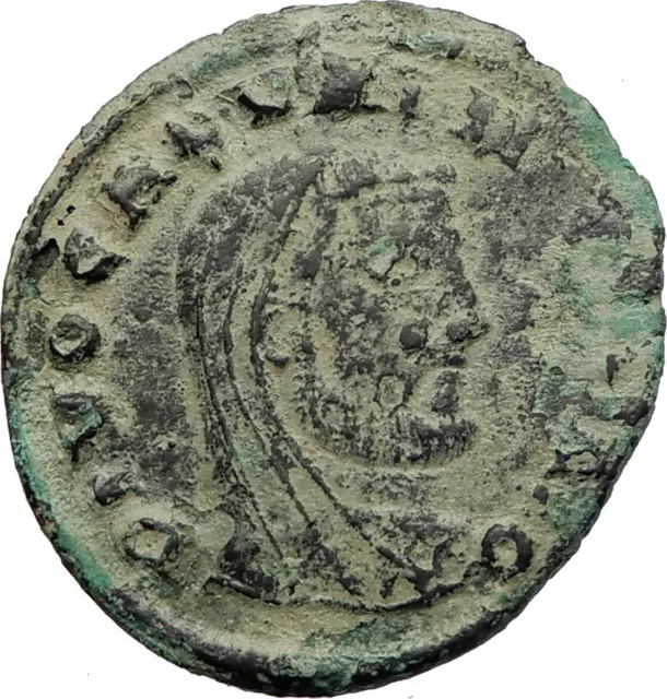 GALERIUS Veiled DIVO  311AD HUGE Ancient Roman Coin Fortuna Very rare i76933