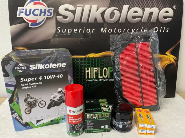 Service Kit For Gsxr750Y K1 K2 K3 Suzuki 2000 2001 2002 2003 Inc Free Chain Lube