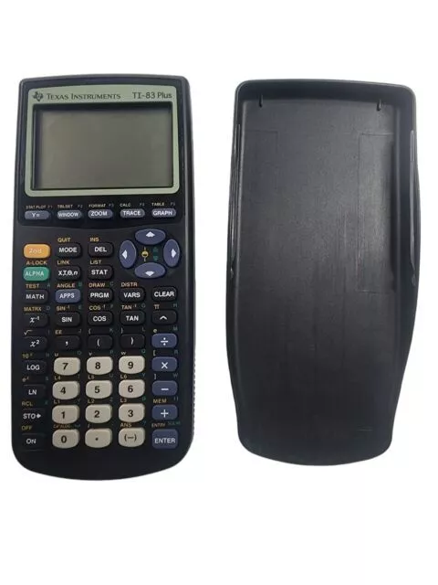 Texas Instruments TI-83 Plus Graphing Calculator LOT OF 2X FOR PARTS OR REPAIR