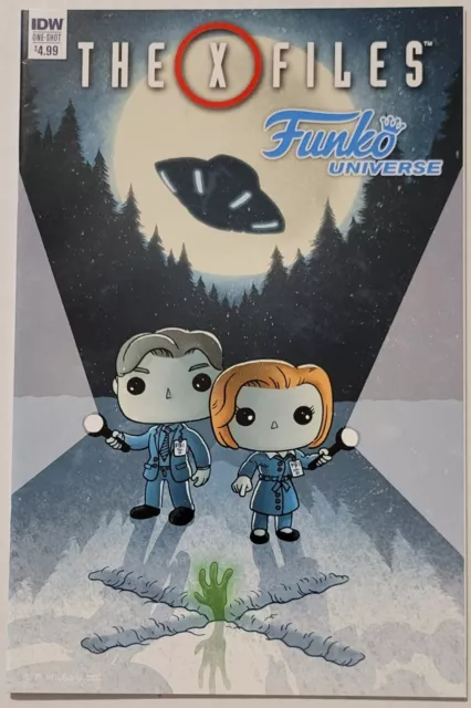 X-Files Funko Universe #1 ONE SHOT IDW 2017 Scully & Mulder Pops Comic Book NM