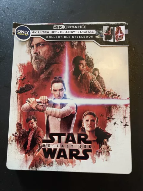 Star Wars: The Last Jedi (Digital + 4K Ultra HD Blu-ray Disc + Blu-ray Disc,...