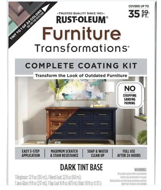 RUSTOLEUM FURNITURE TRANSFORMATIONS Complete Coating Kit Dark Tint