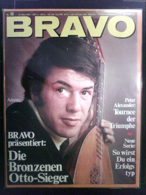 Bravo Nr.: 13 vom  24.März  1969  in Schutzhülle