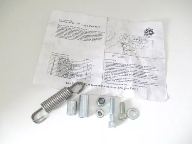 Kit di montaggio SW Motech supporto principale / kit di montaggio supporto principale Honda XL 1000 V 01-11