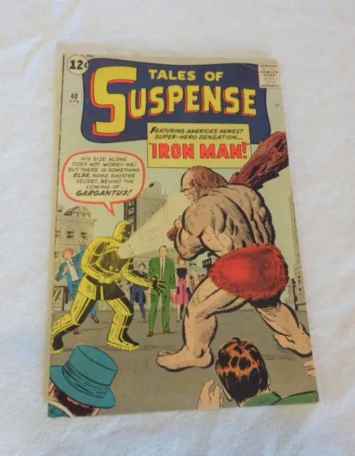 Tales of Suspense #40 1963 2nd Iron Man after #39! Marvel