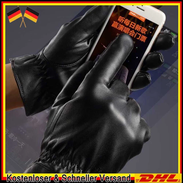 Electric Heating Glove USB USB Heated Glove PU Leather Men Women for Cycling Ski