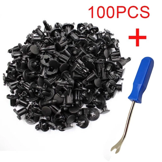 Aazon.co: Uxcell 15 Pcs 9 Hole Retainer Clips Plastic Drive Rivets...