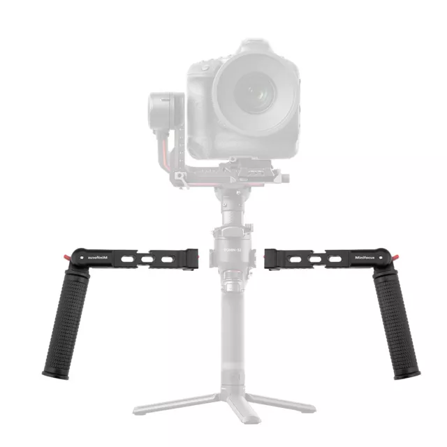 RS3 Dual Handle Grip Handgrip Mount for for DJI RS 2 RSC 2 RS 3 RS 3 Pro Bracket
