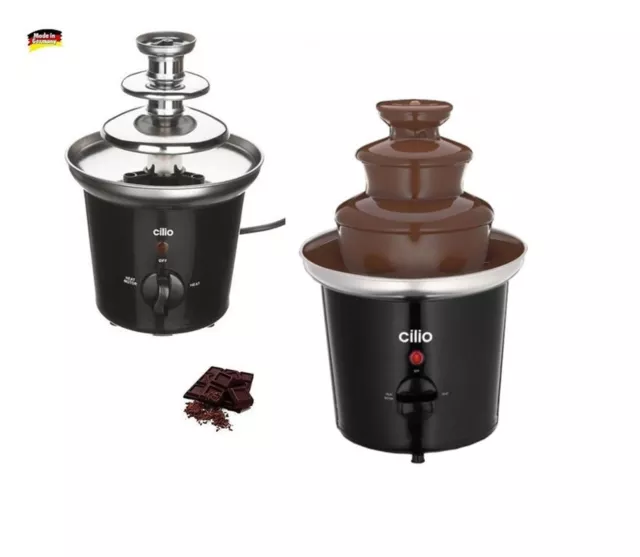 Cilio : Mini Fontana De Chocolat Éléctrique pour Traitement Et Fondu Chocolat