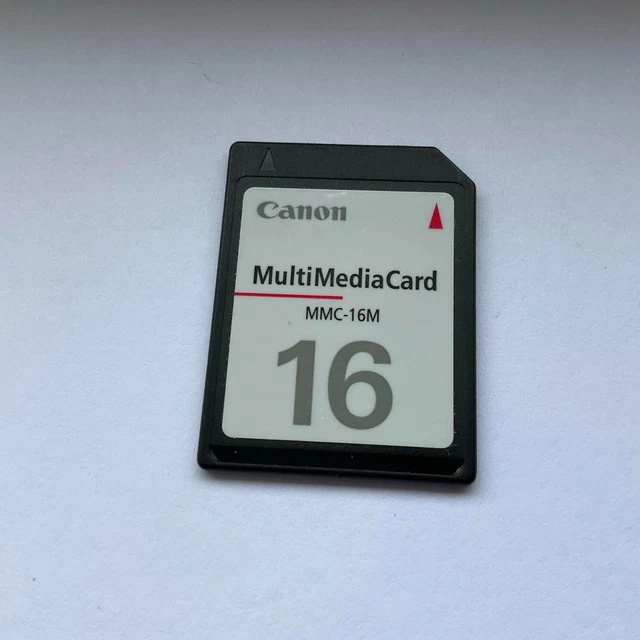 CANON 16MB MMC16M Multi Media Card Tested Tracked Postage Made in