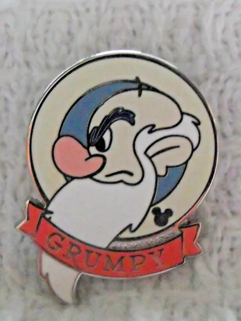 2018 Disney WDW Hidden Mickey Pin Snow White and the Seven Dwarfs Grumpy Dwarf