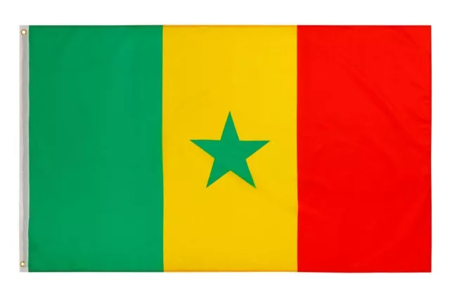 Flagge Senegal Fahne Senegalesische Hissflagge Fahnen Flaggen 90X150 2 Ösen Fan