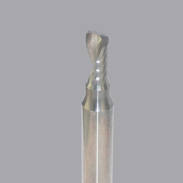 Onsrud 63-614 Spiral Router Bit: 3/16" Dia, 3/8"LOC, 1/4" Shank, Upcut, 2" OAL