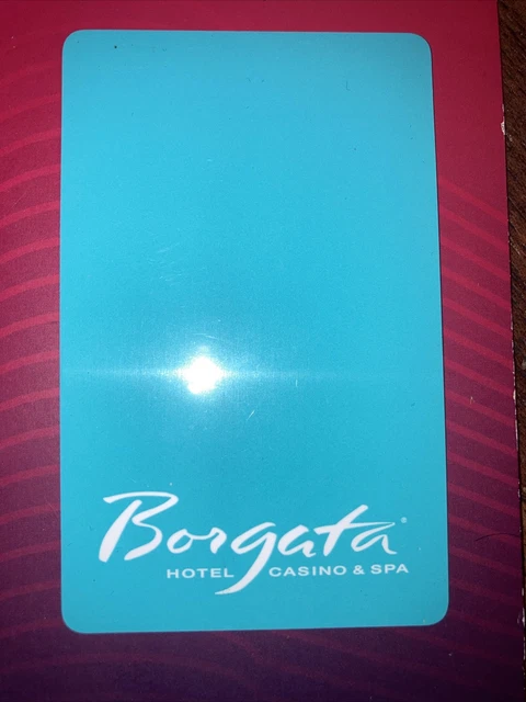 Borgata Room KEY Card Casino Hotel Atlantic City, NJ - Blue