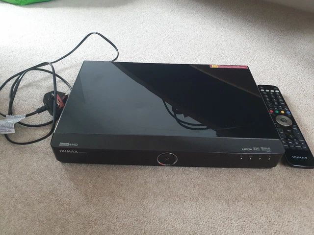 HUMAX HDR-FOX T2 Freeview+ Recorder 1TB Disk Space £9.99 - PicClick UK