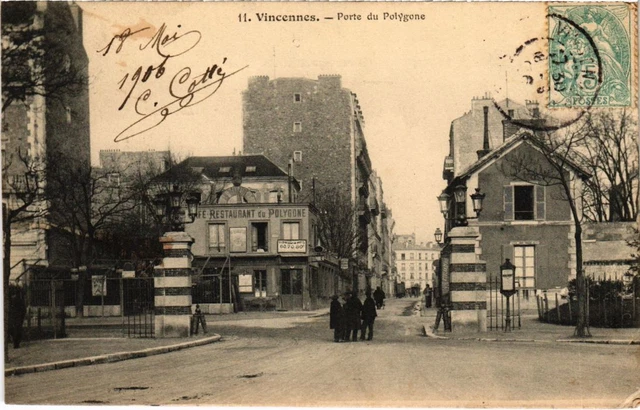 CPA AK Vincennes Porte du Polygon FRANCE (1283115)