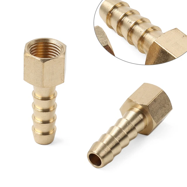 2 Raccords Cannelés 32mm X 1-1/4" Mâle - Acier Inoxydable 304, Pour Tuyaux Eau, Air, Huile - 6