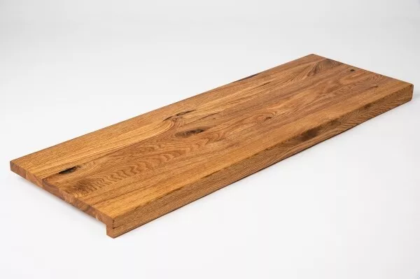 PRECIO ESPECIAL escalera estantería alféizar ventana roble roble salvaje DL 26 mm engrasado natural