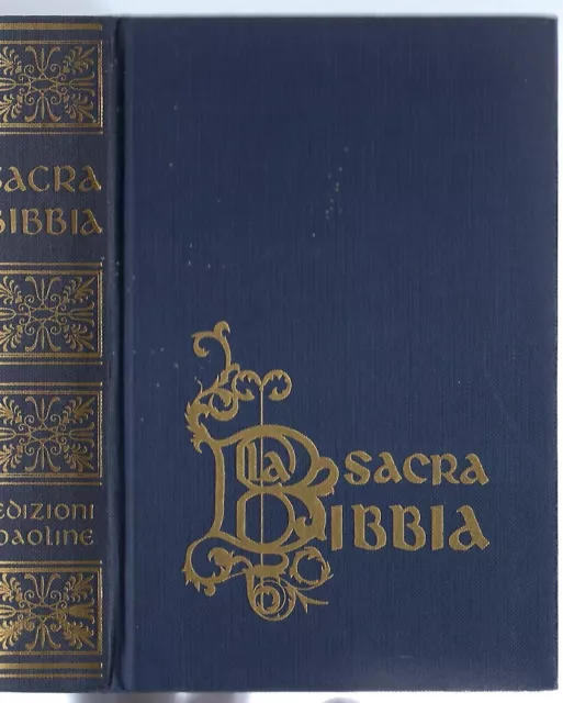 "La sacra bibbia" di AA. VV.