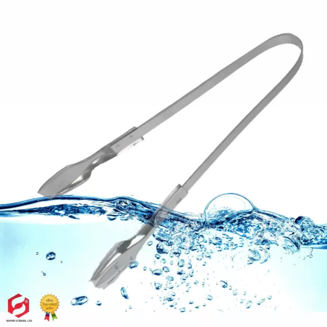 Apollo Metal Tong Food Serving Heat Resistant 9" Tongs Cooking Kitchen Tool