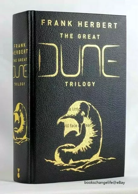 Frank Herbert THE GREAT DUNE TRILOGY 3 Books in 1 Deluxe Hardcover NEW GIFT