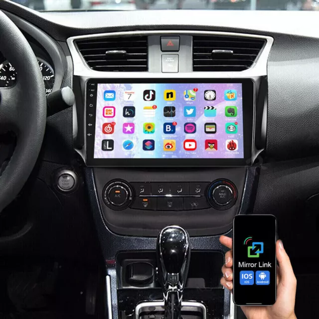 For Nissan Sentra Sylphy 2012-2018 Android 13 Car Stereo Radio Carplay GPS Navi