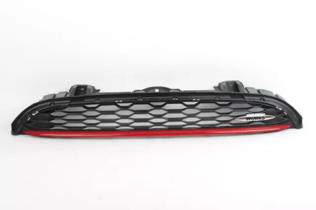 Genuine Mini F55 F56 F57 JCW Front Grill Chili Red Strip 51137393456