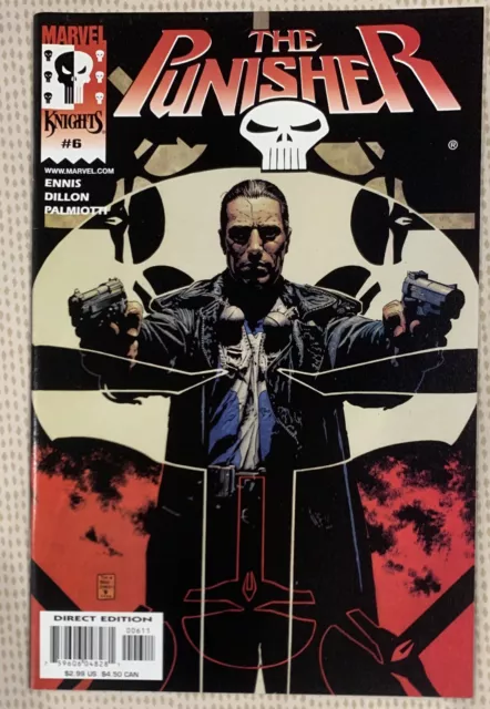 The Punisher #6 - Marvel Knights 2000 - (VG-NG)Ennis Dillion Palmiotti