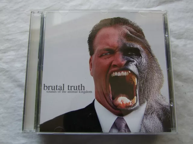 Brutal Truth-" Sounds Of The Animal Kingdom" Cd 1St Press 1997