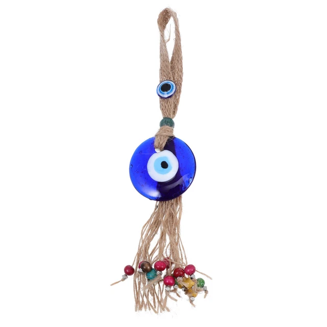 Decoración Colgante Mal de Ojo Estilo Turco Azul Mal de Ojo Adorno Pared Colgante