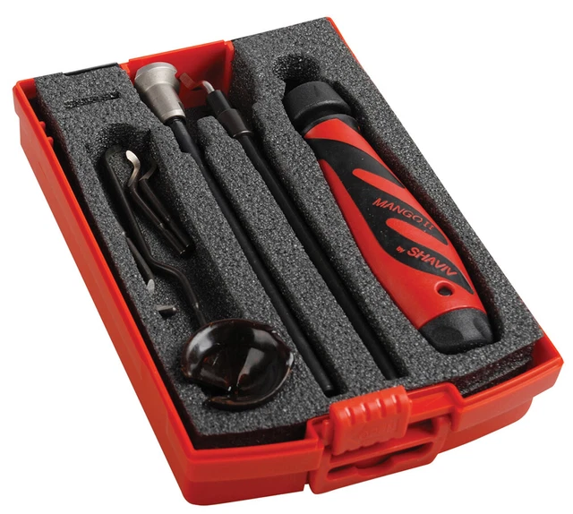 Shaviv 90107 Deburring&Chamfering Set Set/Mangoii Handle Holders E&F E100s,E111