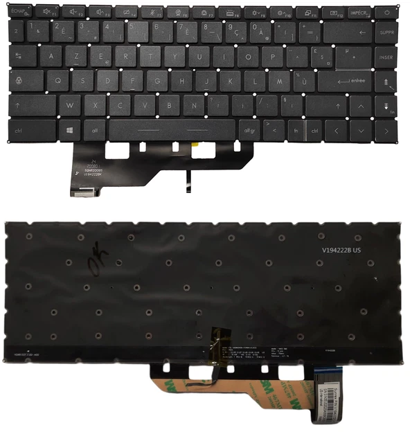 Touche De Clavier De Remplacement Pour MSI GE66 Raider Valhalla Limited Edition | Pièce D'occasion - Vérifiez La Compatibilité !