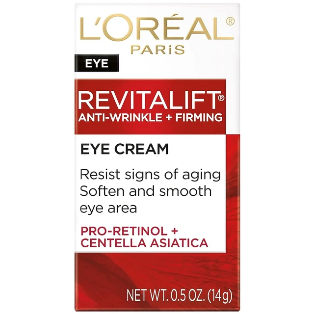 L'Oreal Revitalift Anti-Wrinkle + Firming Eye Cream, 0.5oz - Volume discounts