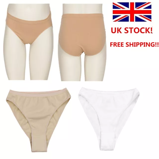 GIRLS BALLET DANCE Briefs Shorts Gymnastics Underwear High Cut Knickers  Panty £4.16 - PicClick UK