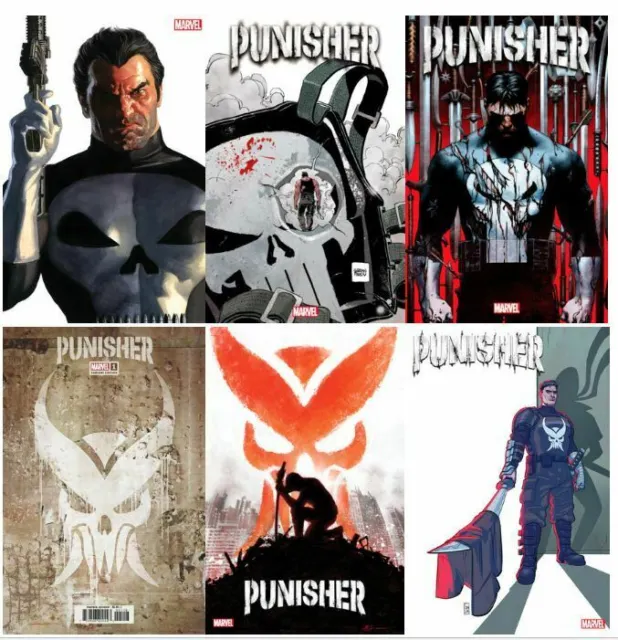 Blow Out ! Punisher #1 (Marvel, 2022)   Set,Lot Of 6 Reg & Variant