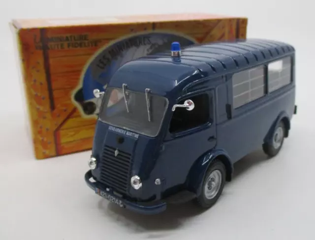 Ta1041 Norev Hachette #40 1/43 Renault 1000 Kg Gendarmerie Maritime 1956 Bleu