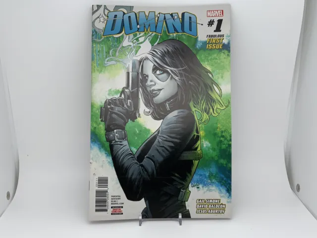 Domino #1 (2018, Marvel Comics), 1st Print NM, Greg Land Cover First Issue Comic