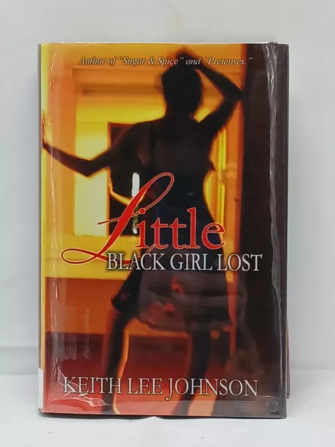 Libro de tapa dura Little Black Girl Lost de Keith Lee Johnson *Ex-Biblioteca*