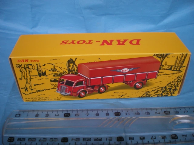 CAMION PANHARD AVEC Citerne Esso Rare Jantes Concaves 1/43 Dinky Toys France EUR 50,00 - FR