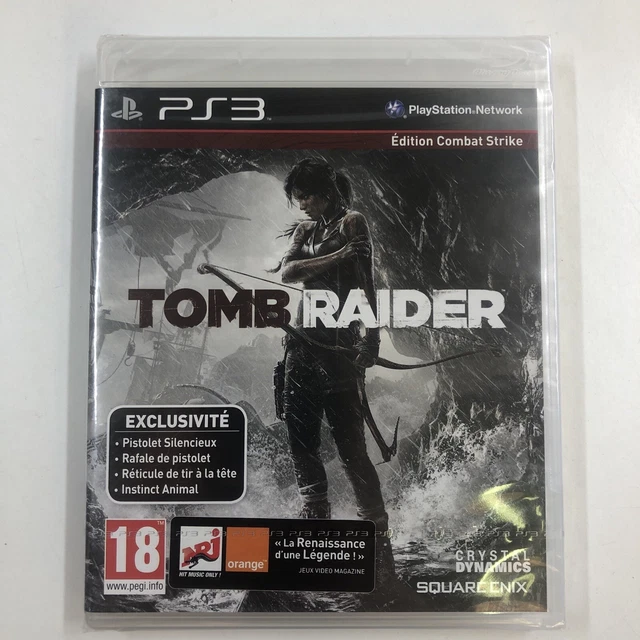 The Tomb Raider Trilogy HD Classics - Jeu PS3 Complet FR (Très Bon État) - Les 3 Jeux Lara Croft Remastérisés