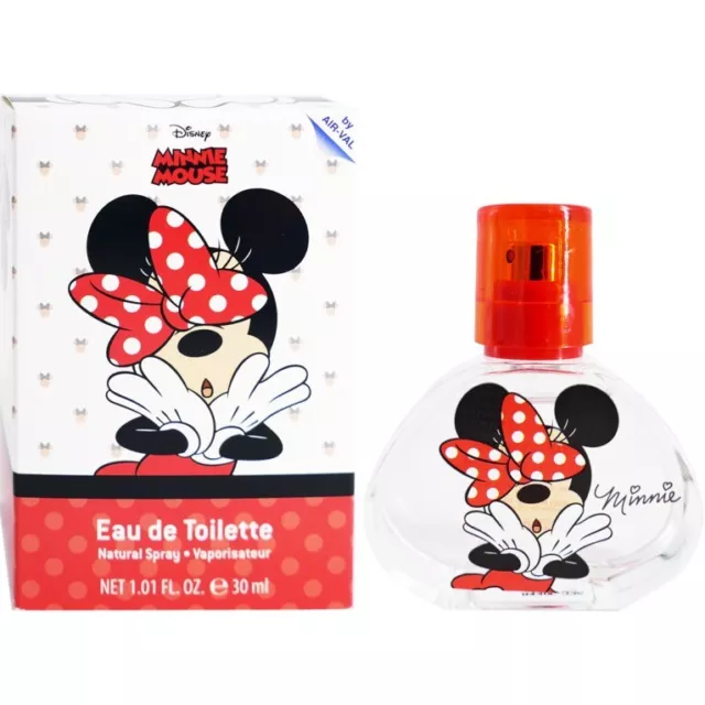 Eau de Toilette Minnie Mouse 30ML Pour Enfant notes Douces de Vanille         C5