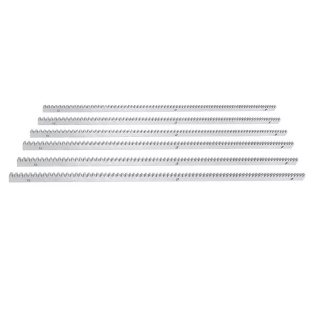 6x 1m Metal Rails Gear Rack 12mm for Automatic Sliding Gate Opener 2000KG Max