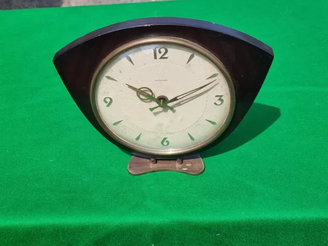 Smith's Tempora Mantle Clock 1940's / 50's