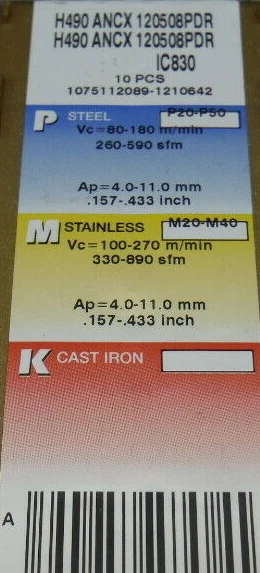 Original 10Pcs User Tools         H490 Ancx 120508Pdr Ic830