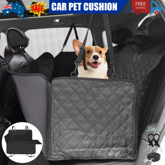 Premium Pet Car Back Seat Cover Hammock NonSlip Protector Mat Pad Cat Dog OZ